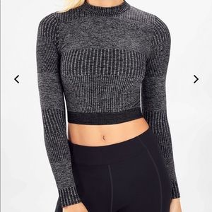 Fabletics Juliana long sleeve crop top